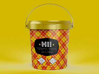 Bucket Label Concept for Hi!Neo