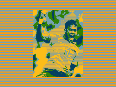 Neymar Collage for Roxy Bar 2018 collage graphic design neymar roxy bar world cup