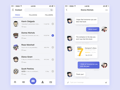 Chat conversation chat flat violet