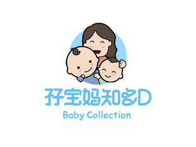 Baby Collection baby flat logo shopping