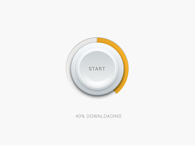 Start Button arcade button download downloading. loading start