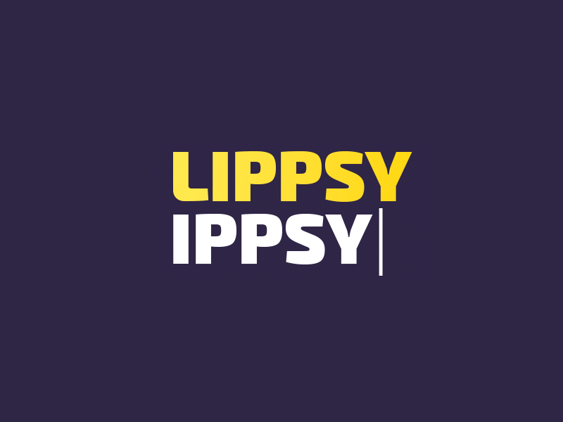 Lippsy Ippsy animation gif ipsum logo lorem