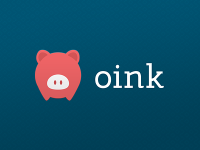 Oink banking logo oink