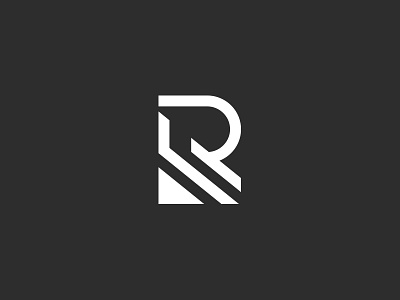 R Logo design clean logo design graphic design logo logo design logo r minimalist logo modern logo r r logo simple