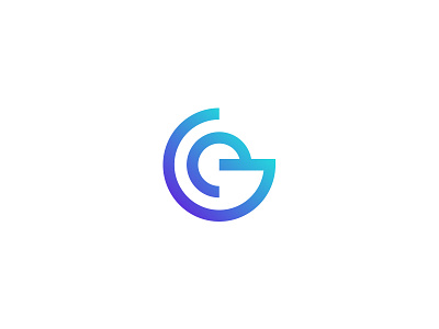 G + E logo concepts