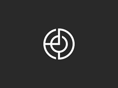 D + E Logo concept brand branding d d logo e e logo logo logo d logo design logo e