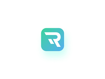 R Icon design clean logo icon icon design logo logo design logo r modern logo r r logo simple logo