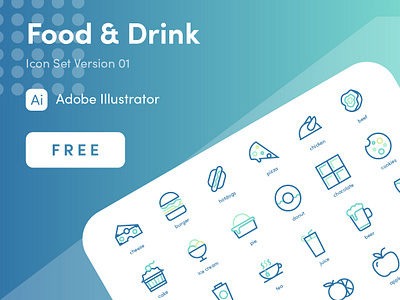 Food and Drink Icon Design