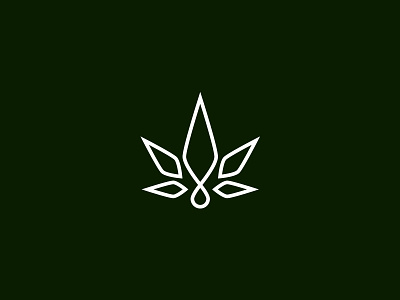 Cannabis Oil Logo Design