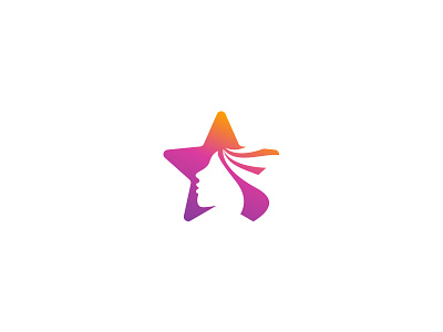Star Woman Logo Design