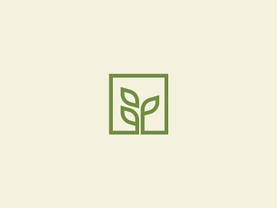 Plant in Box Logo Design brand branding clean logo eco logo graphic design green logo leaf leaf logo logo logo design logo leaf logo plant modern logo organic logo plant plant logo simple logo