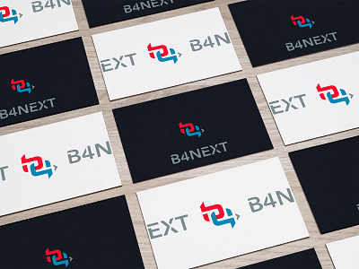 b4next choosed logo logo challenge winning design