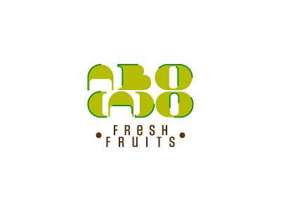 Abocato fruit sauce branding forfun logo minimal