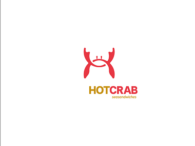 Hot crab sandwiches original seafood 4fun logo logo design