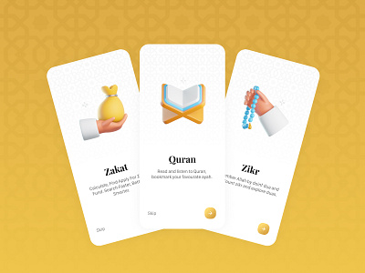 Muslim app onboarding