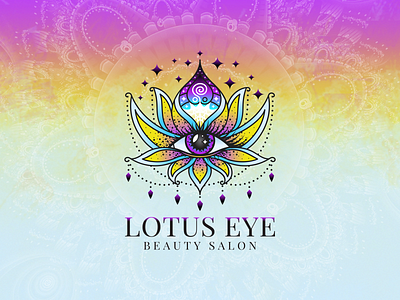 Lotus Eye Logo Design