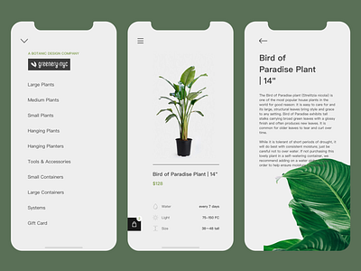 Plant App ui ux