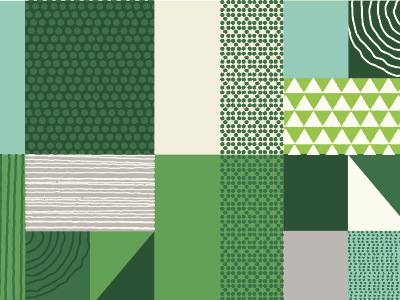 Green Pattern Fun ariel fields geometric geometric pattern green pattern