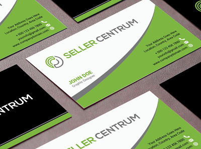Professional Minimalist Business Card Design brand identity design branding business card design