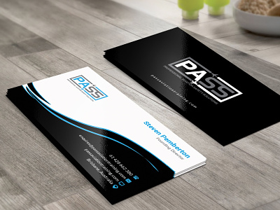 Air Company Business Card Design app brand identity design branding business card design flat logo professhional vector web