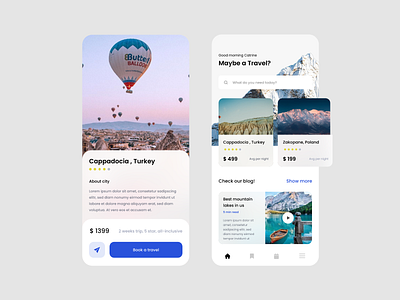 Mobile app for travellers