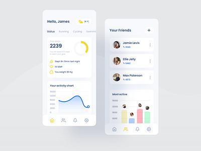 Fitness App Design