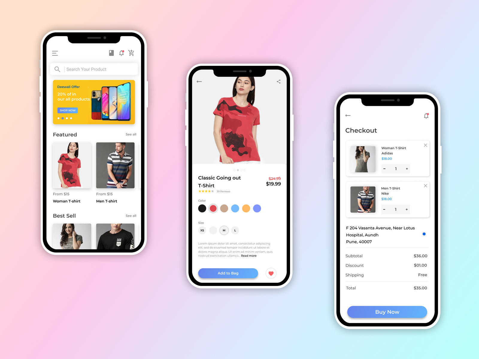 Shopping | Ecommerce App by Bhushan Dashpute on Dribbble