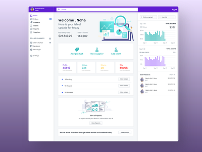 Business Management Dashboard business concept dashboard dashboard design dashboard ui design management ui ui ux ui design uidesign uiux