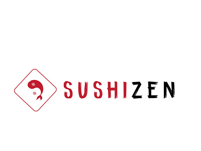Logo Challenge #dayfive design graphic design logo logochallenge logocore sushi logo sushizen
