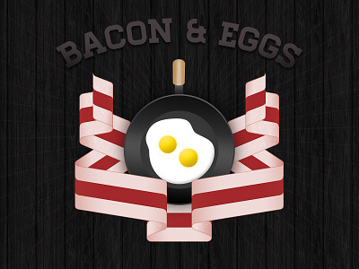 An Ode to Breakfast bacon cooking eggs pan ribbon