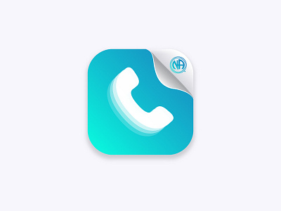 contact app icon abstract app app icon art call colorful contact design dribbble effect flat gradient icon icons illustration logo mark ui vector website