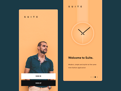 suite brandnew clean design minimal simple ui