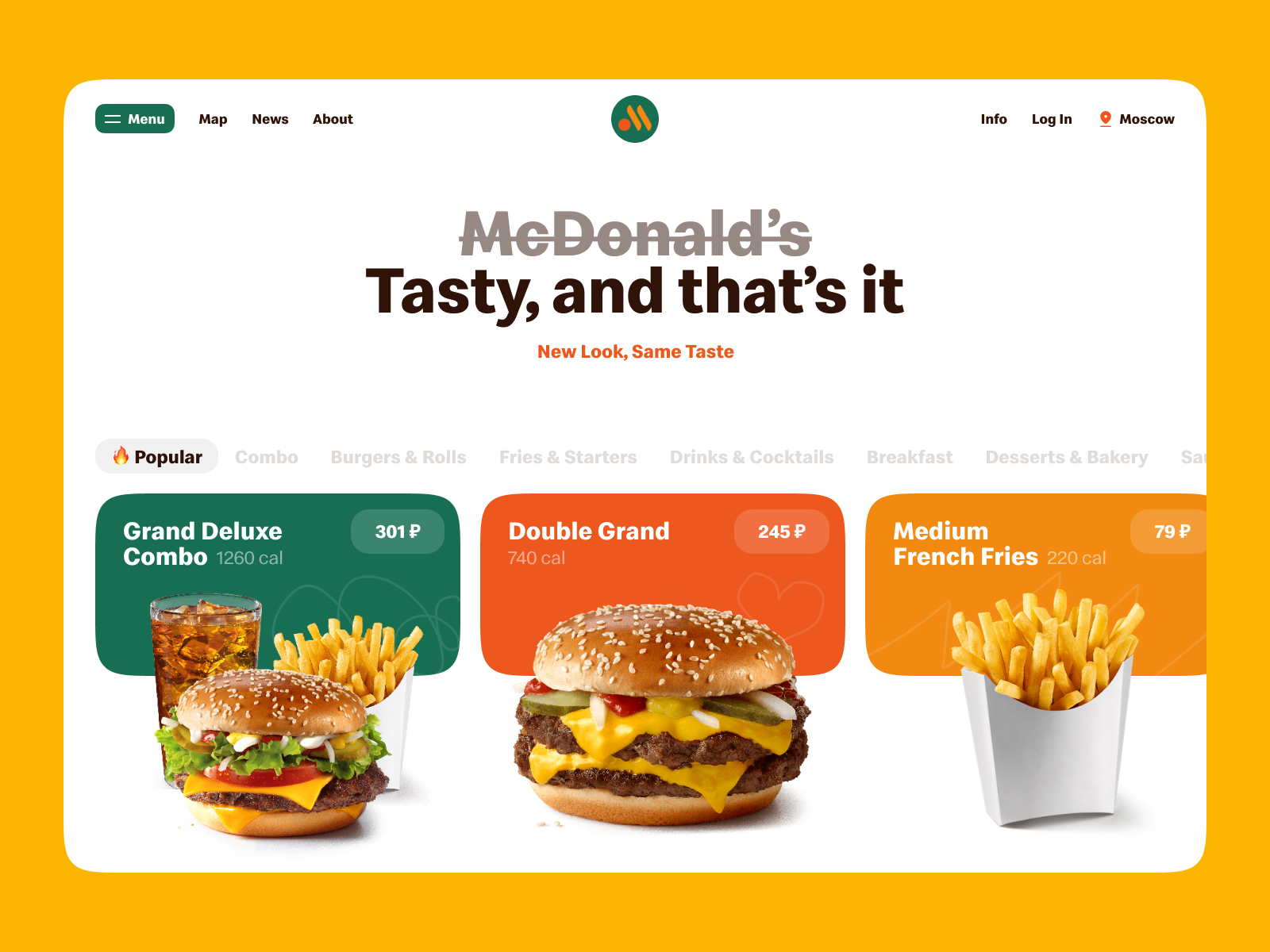 New Russian McDonald's – Tasty, and that’s it