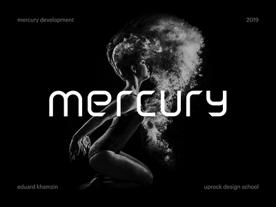 Mercury Logo logo logo design mercury uprock