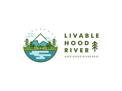 LIVABLE HOOD RIVER - Logo design