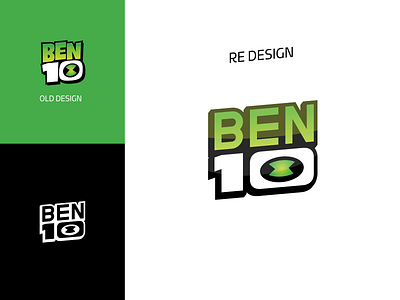Ben 10 | Re Design brand branding design flat icon illustration illustrator logo typography vector