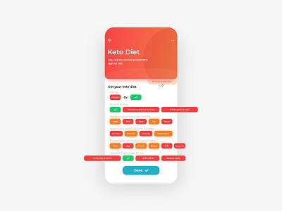 Diet App - keto