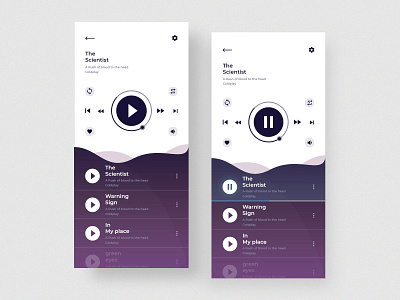 Sounds player app app design icon illustration ios mobile ui ux
