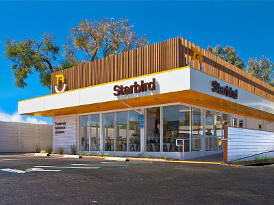 Starbird Chicken Signage