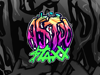 A$tro $taxx triple ring planet Logo Illustration Project