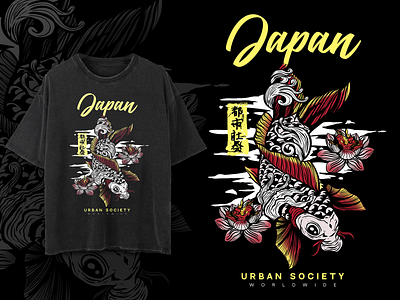 URBAN SOCIETY COLLECTION 2022 - KOI & ONI ILLUSTRATION