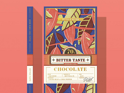 Bitter Pack n.1 cocoa graphic handdrawing illustration illustrator packaging design packaging mockup photoshop