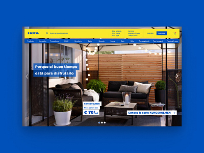 Ikea flat icon minimal redesign typography ui ux vector visual design web website