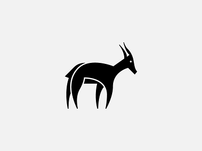 Antelope animal antelope design graphicado icon illustration logo safari
