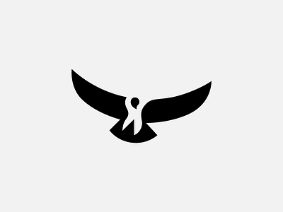 Eagle animal bird clean eagle golden ratio graphicado icon illustration logomark mark negative space timeless