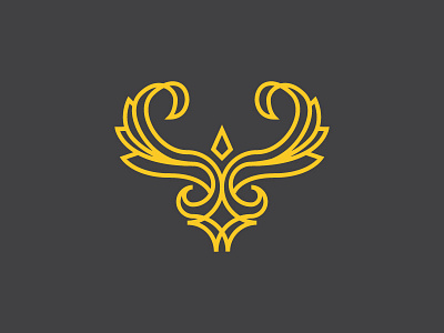 Phoenix decorative graphicado idea illustration logo phoenix sale template wings
