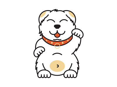 MLF2 animal branding character character design cute digital dog illustration kawaii logo vector