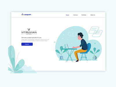 Explore adobe xd artwork design explore illustration art illustrator landing page design psd sketchapp typography ui webdesign website working process