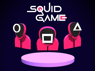 3D Animation and Character Design for Squide Game