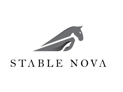 Stable Nova Logo winner 99design animal contest horse stable winner